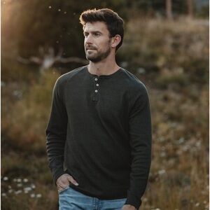 Puremeso Henley Long Sleeve